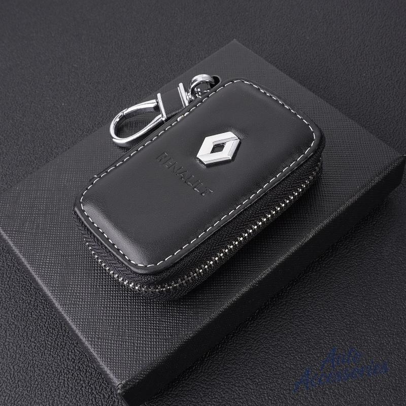Leather Key Wallet Car Key Bag Multi Function Key Case For Renault Sport Duster Megane 2 3 koleos duster logan clio Accessories PP8