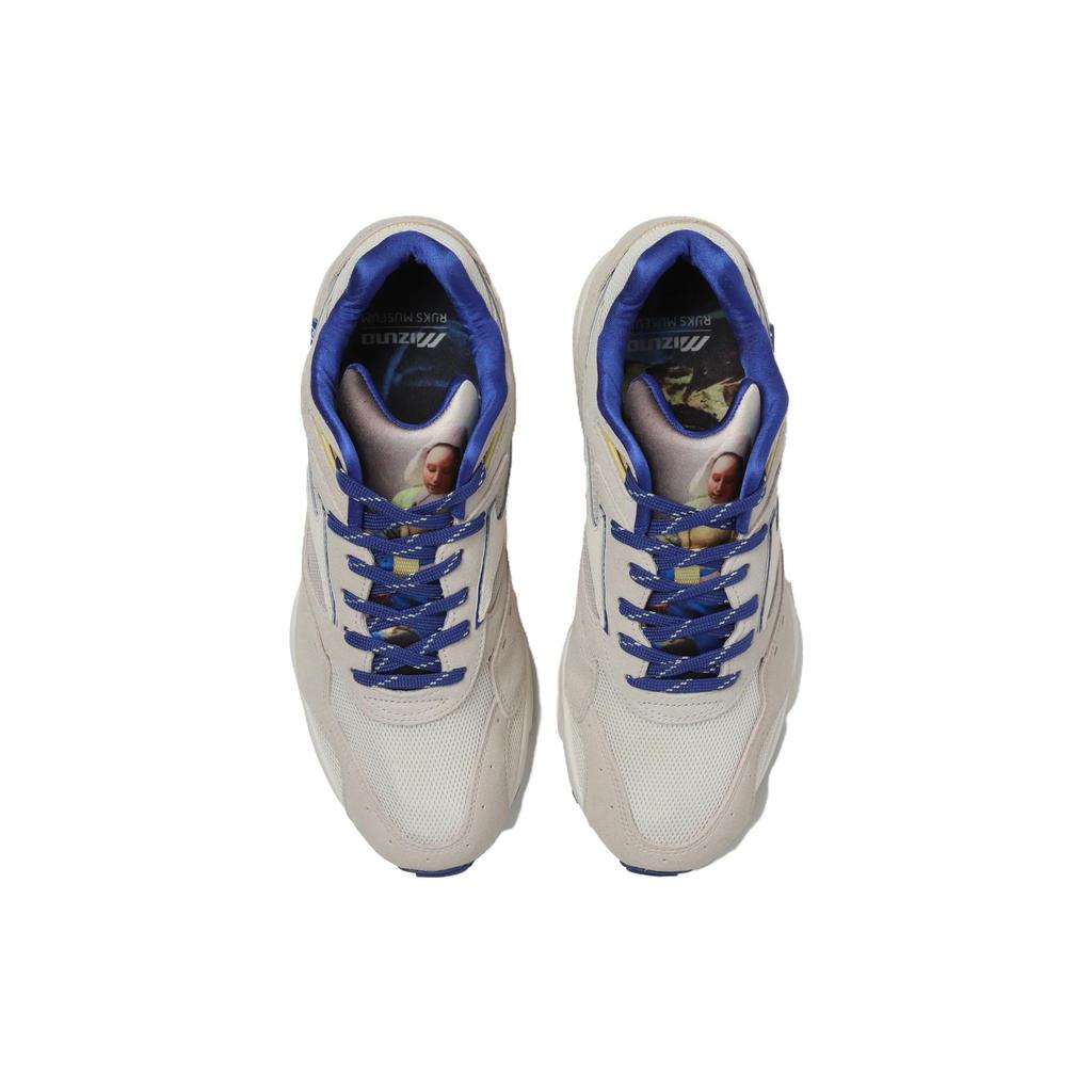 Mizuno Contender Rijks Museum Non-Slip Low-Top Casual Shoes Men sneaker Light-Blue D1GD232201