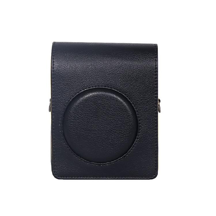 Camera Bag Protector Pouch for Mini Shot 3 ERA/MS300 PU Case Adjustable Shoulder Strap Solid Color Carry Case