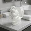 3D Printed Bathroom Thinker Statue Cute Desktop Small Ornament  Bathroom Decor