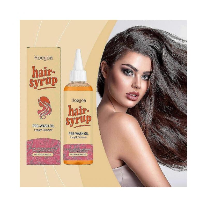 3X Sirop de Păr Rapunzel Ulei Pre-Șamponare Tratament Stimulează Creșterea Părului 100ml