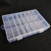 24 Slots Cells Colorful Portable Jewelry Tool Storage Box Container Ring Electronic Parts Screw Beads Organizer Plastic Case