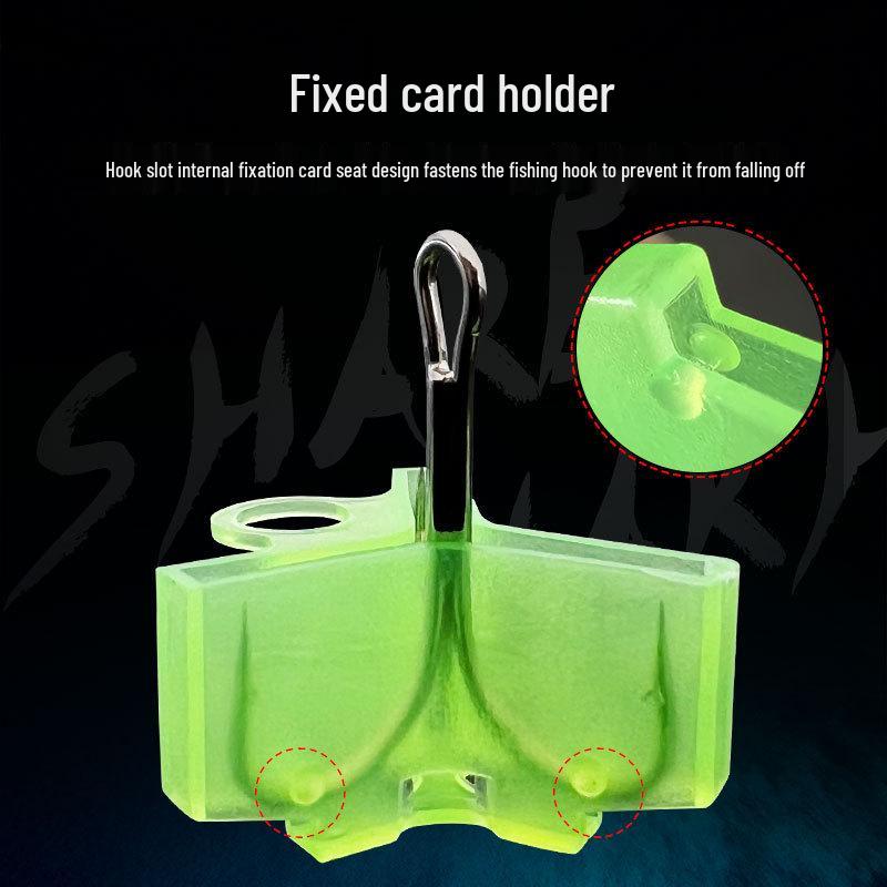 Three-Hook Treble Fishhook White Protective Cover Sheath