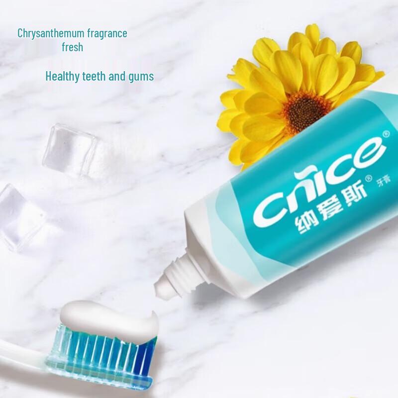 Nice Fresh Fruit & Cool Chrysanthemum Toothpaste Twin Pack