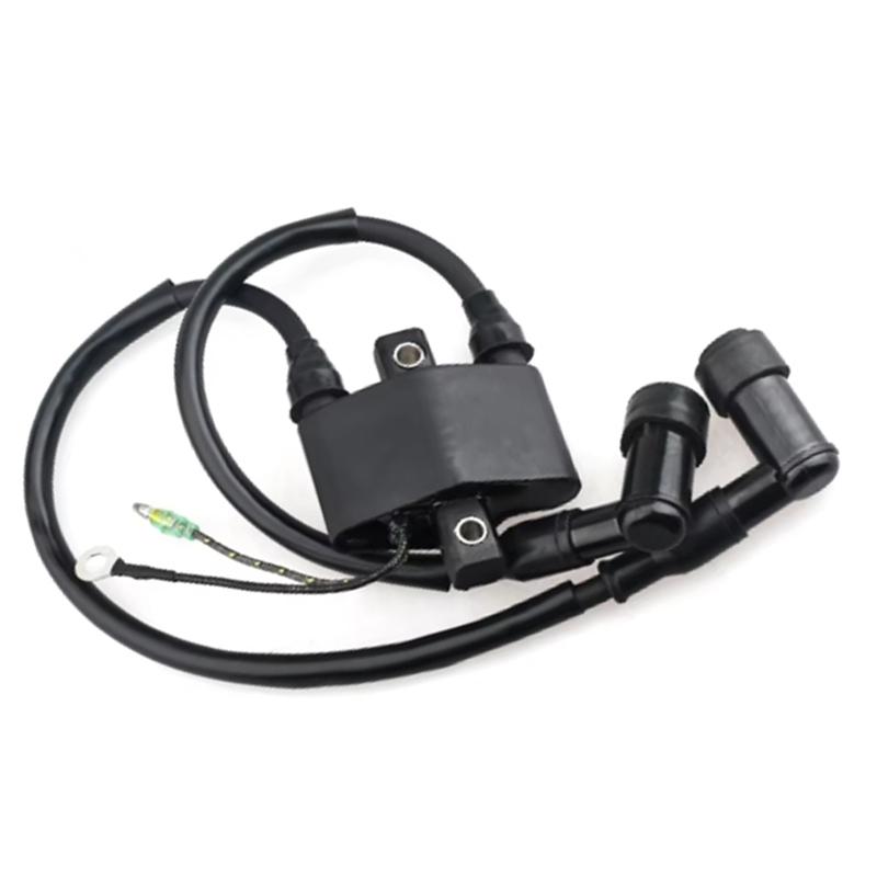 3A0-06048 Ignition Coil For Tohatsu Mercury Outboard Motor Parts 25 30HP 3A0-06048-1 160643 8M0047311 with Plug Cap