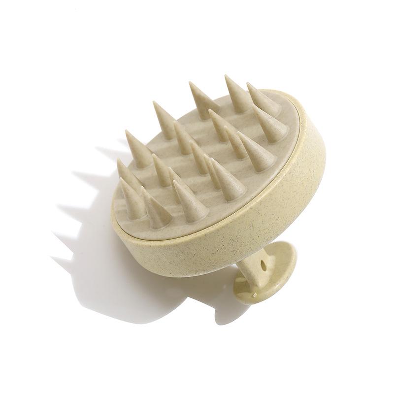 Silicone Scalp Massage Shampoo Brush Comb - Invigorates and Smooths Hair