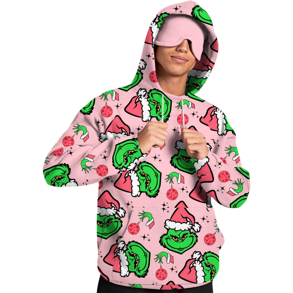 Men's Fleece Hoodie Casual Long Sleeve Sweatshirt