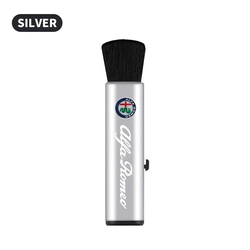 

Car Stickers For Alfa Romeo Adjustable Car Conditioning Air Outlet Brush Retractable Cleaning Brush For Alfa Romeo 147 159 156 G