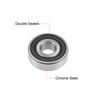 X Autohaux Universal Deep Groove Ball Bearing 6202-12-2RS Double Sealed Chrome Steel Z2 12x35x11mm Lever Bearings Accessories