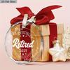 1pc/2pcs Retirement Gift for Woman and Men,Best Gifts for Retiring People,Happy Retirement Ornament for Holiday Decor, Ideal Gift for Retired Couples
