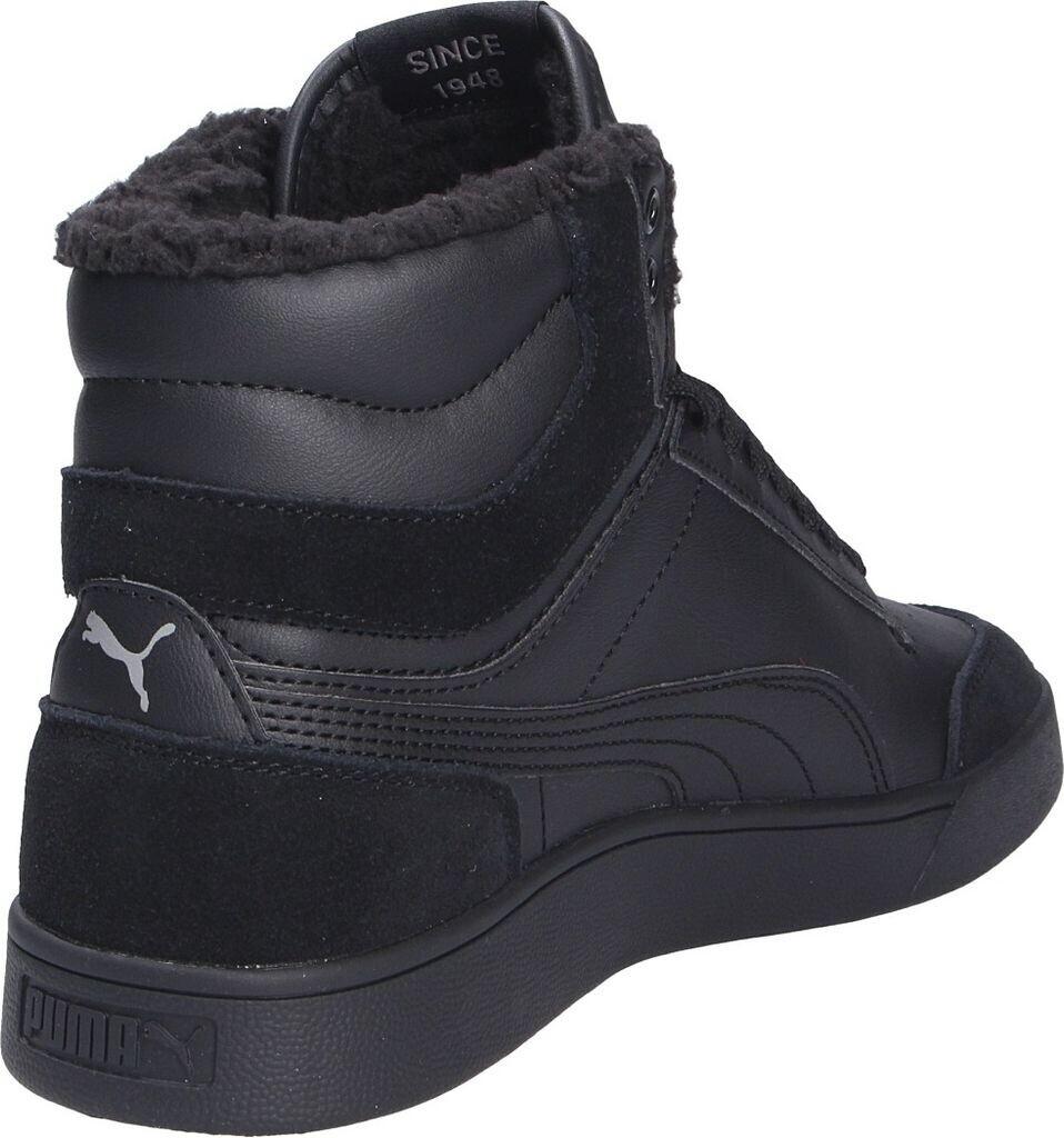 Puma Shuffle Mid Fur Sneakers (387609) Black/black/steel Gray