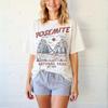Yosemite National Park T-Shirt: Retro Comfort Colors Hiking Tee