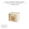 Cotton and Linen Drawstring Storage Box, Transparent Visible Fabric Storage, Home Wardrobe