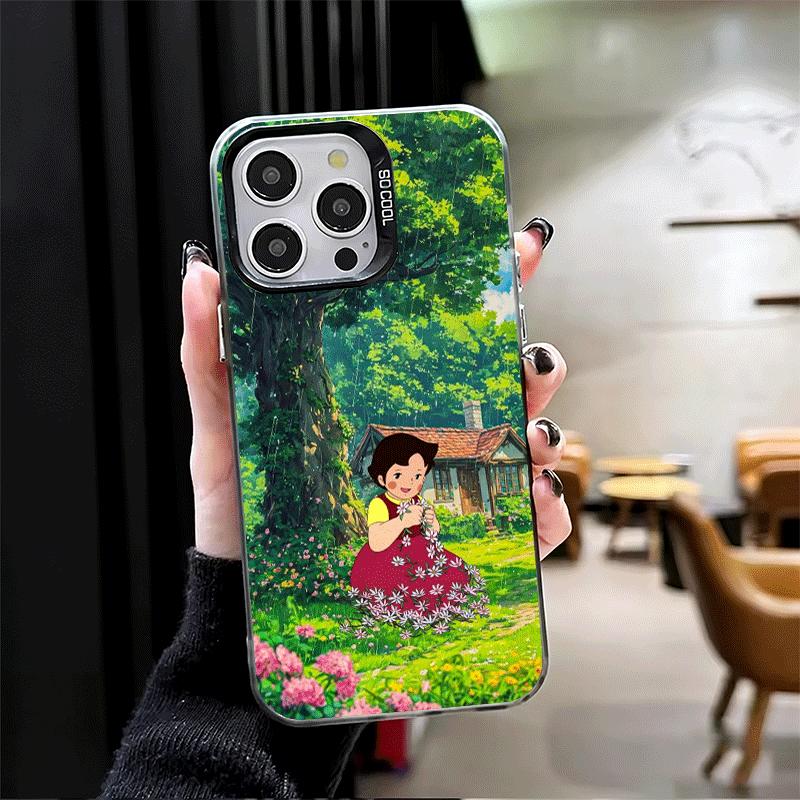 Heidi Cartoon Cute Shockproof Phone Case for iPhone 17 Air 16 16E 15 Pro Max 14 Plus 13 Mini 12 Back Cover Anti Fall Fundas