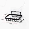 High Quality Soap Rack Wall Mounted Soap Holder Stainless Steel Soap Sponge Dish Bathroom Accessories Dishes, Storage Organizer