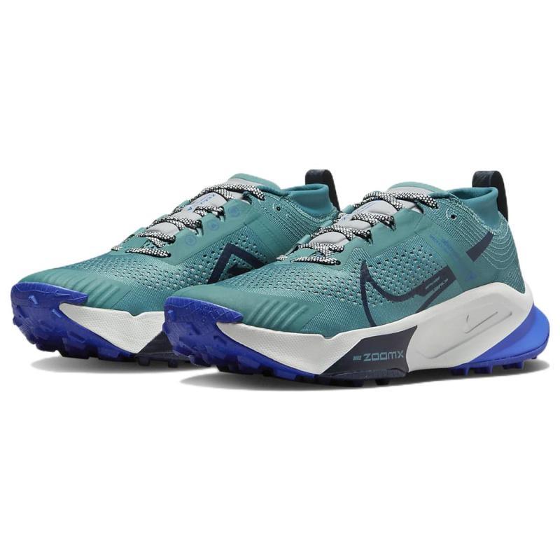 Nike ZoomX Zegama Trail Mineral Teal Racer Blue Sneakers Casual DH0623-301