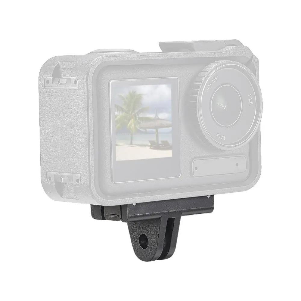 1/4 Thread Magnetic Quick Release Base Two Claw Adapter for DJI Action 5 Pro/4/3 - Stable Anti-Shake Fast Install Camera Accessory