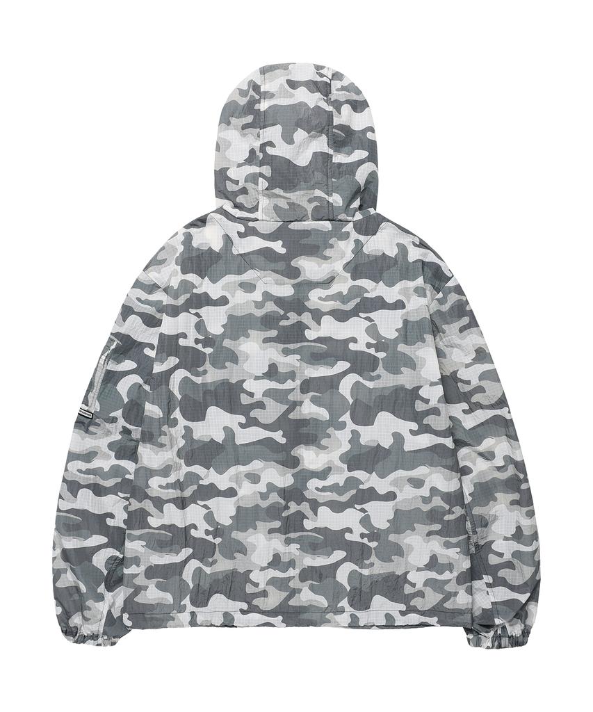 Thevinylhouse Ribstop Sheer Windbreaker Camo