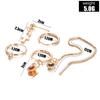 Special Earrings Earrings Autumn And Winter 5-Piece Set Earrings Fashion Earrings