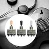 Reliable Metal Enclosed 3 Way Pickup Selector Switch Rocker Switch Electric Guitar Accessory for Beginner and Pro Players