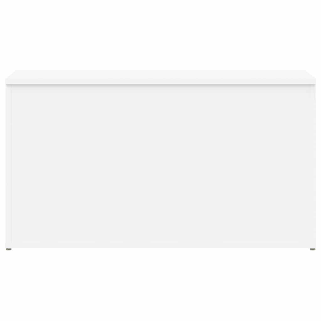 Vidaxl Chest, White, 84X42X46 Cm, Wood-Based Material