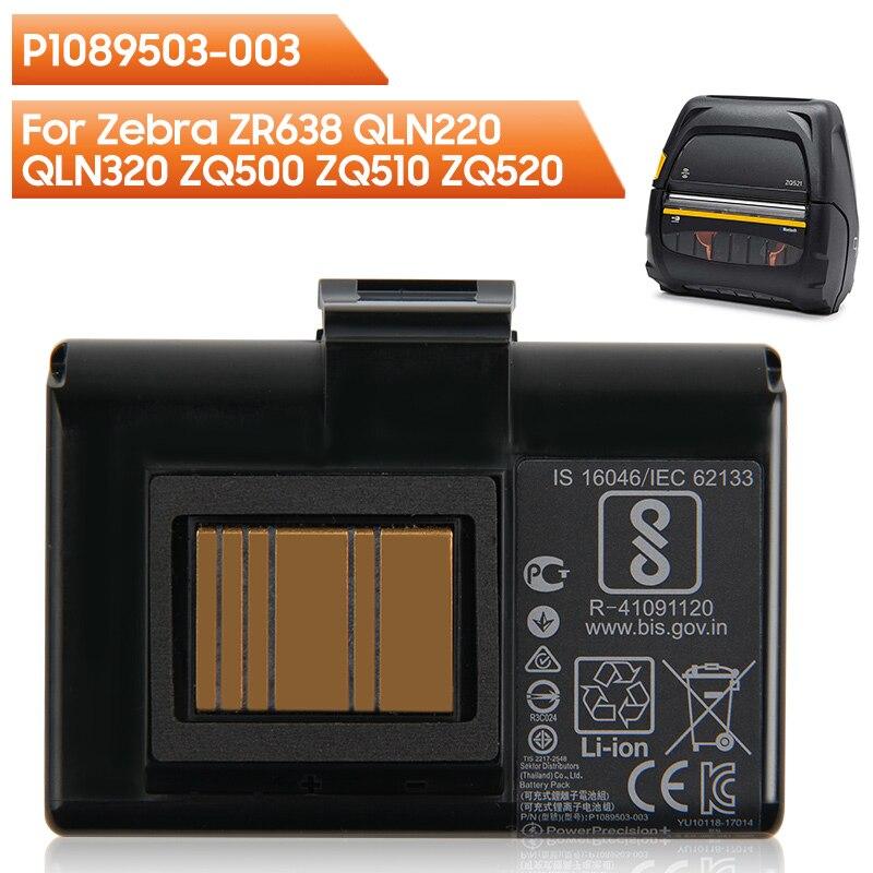 Replacement Battery P1089503-003 P1051378 For Zebra ZR638 QLN220 QLN320 ZQ500 ZQ510 ZQ520 3400mAh