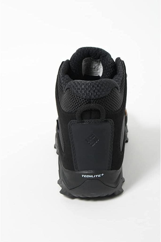 Columbia Sabre Five Mid Outdry Wide YI8135 Shoes 28cm Gold Amber Men's Black,