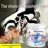 Shoe Washing Foam: No-Scrub Oxygen Powder for Easy Cleaning and Stain Removal On White Shoes