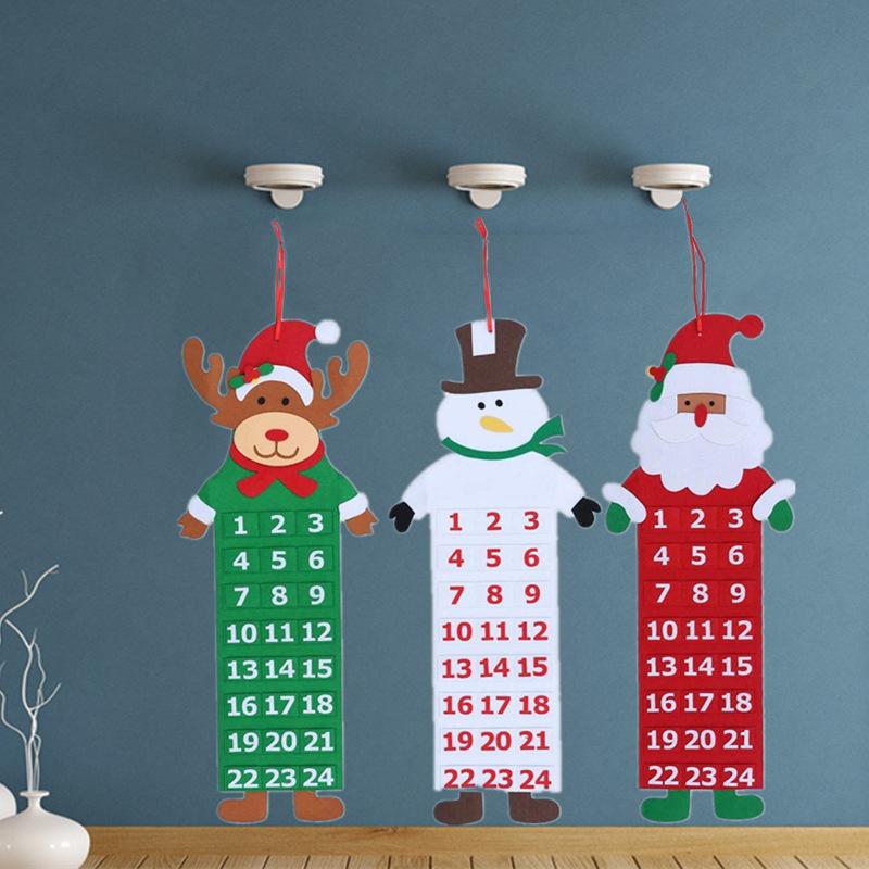 Christmas Advent Calendar with Days – Holiday Countdown Calendar for Christmas
