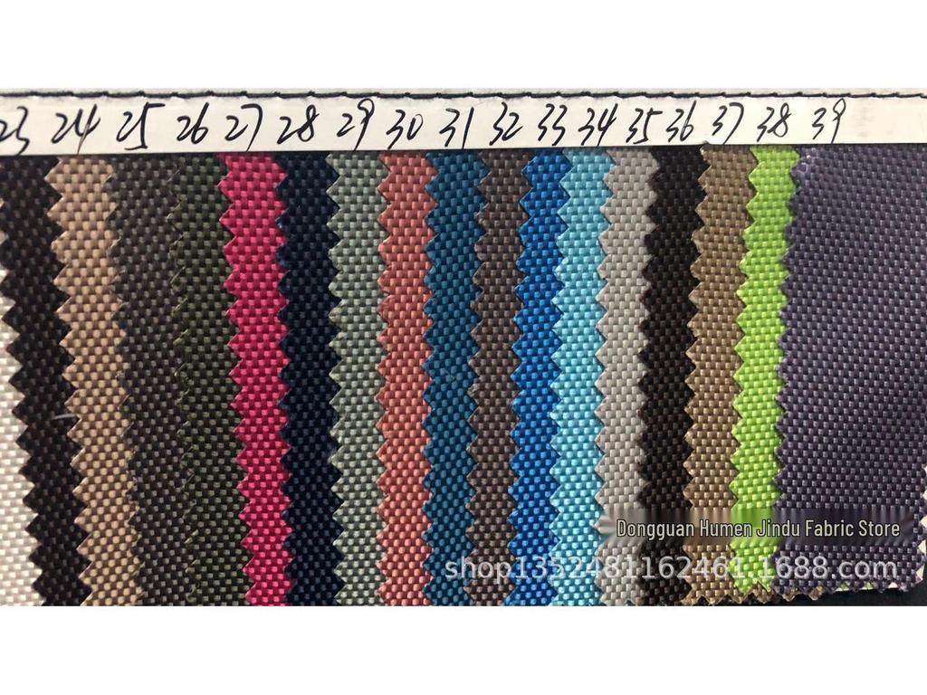 77 Cores Impermeável 1680D Fio Duplo Revestido de Poliuretano Tecido Oxford para Exterior
