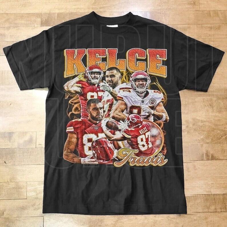 Vintage Travis Kelce shirt Unisex T-Shirt S