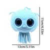 Tpr Pinching And Relaxing Toy Big Eyes Jellyfish Flash Band Electronic Toy Ventilatory Artifact