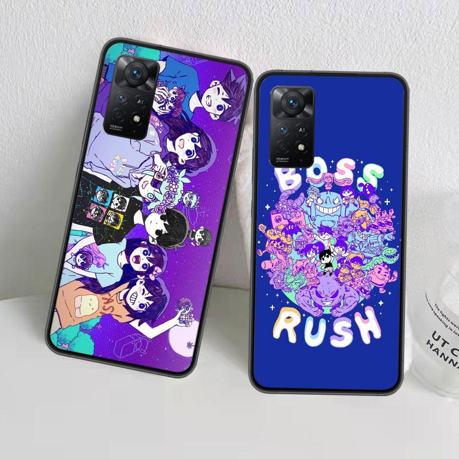 Game O-Omori C-Cartoon Phone Case For Xiaomi Redmi Note 12 Plus 12S 11 11T Pro 5G 11E 11S 4G 10 10S 9 9S 9T 8 8T 7 Cover Shell C