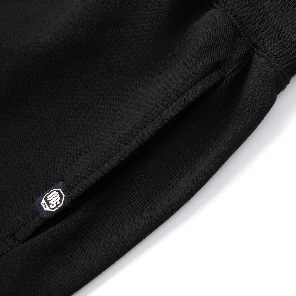 Li Ning Anti-Five Series Sport Simple Loose Fit Color Block Casual Shorts Men Shorts Black AKSV039-5
