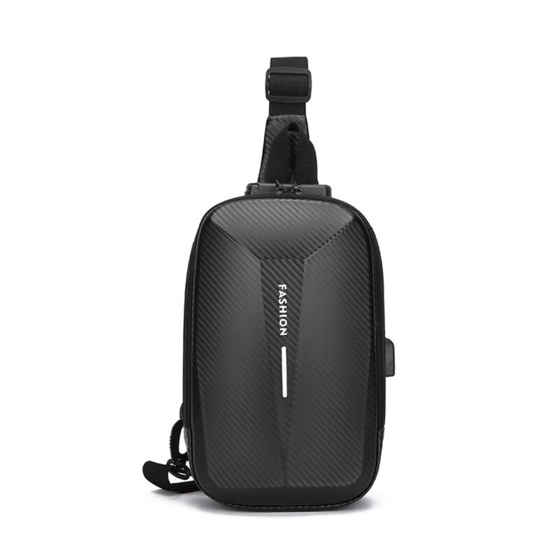 Li Shen Men's Casual Chest Bag