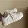 Little white shoes women's autumn 2025 new models with skirts, shoes women's ins niche design casual versatile board shoes women's shoes
