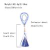 Multifunctional Glass Prayer Beads with Colorful Tassels Comfortable and Stylish for Muslims and Fashion Enthusiasts