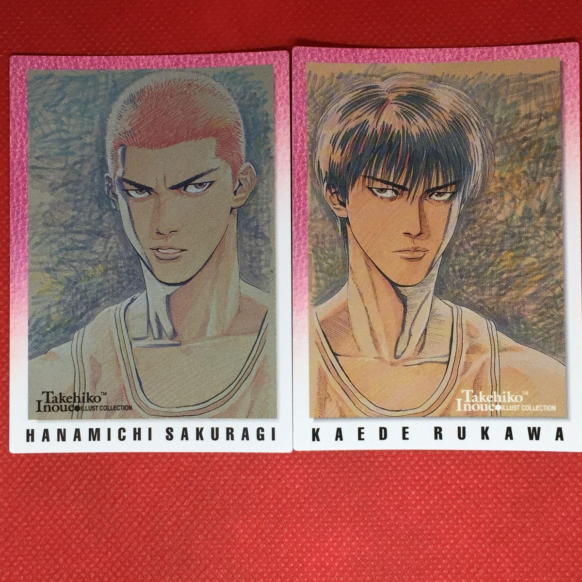 Used Slam Dunk Carddass Masters No. 90.91