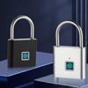 Smart Fingerprint Padlock Waterproof Zinc Alloy Biometric Padlocks USB Charging Fingerprint Lock Door Lock