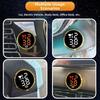 Mini Car Dashboard Clock Touch-Activated Digital Clock Stick-On Clock  for Car Boat Bike Truck