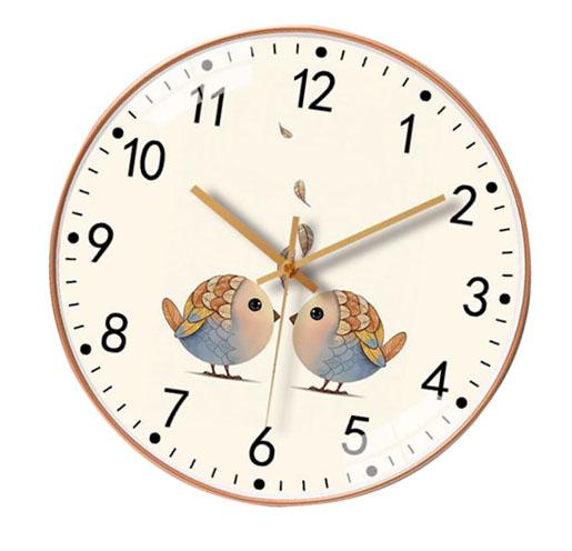 Wanduhr Geräuschlos 8in Schlichter Stil Quarzwerk Heimdekoration für Schlafzimmer Wohnzimmer