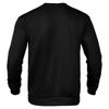 Men's Casual Solid-color Round-neck Sweatshirt With Corduroy And Striped Long-sleeved Sweatshirt