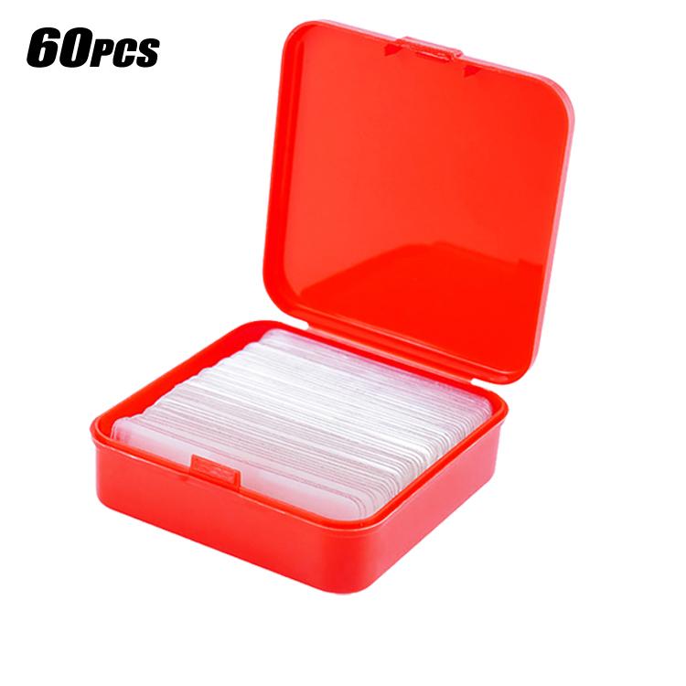

1-20Boxs Waterproof Washable Double Sided Wall Stickers Removable Adhesive Tape for Tiles Glass and Bathroom Decor No Residue 15mm&1Box&1mm