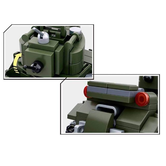 Set de construction - SLUBAN - bt-7 Cavalry Tank - 347 pièces - Multi Couleur - À partir de 14 ans