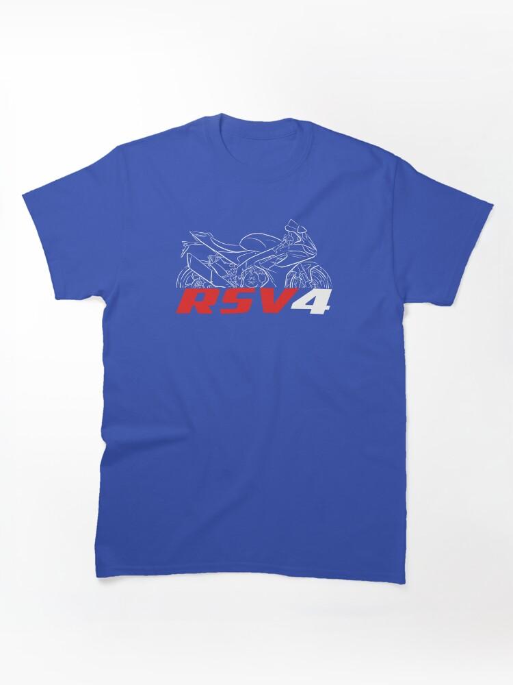 Aprilia Motorcycle RSV4 2021-2024, biker Classic Unisex T-Shirt
