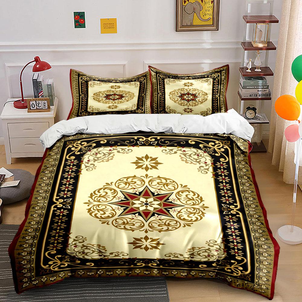 

Ornate star and floral. Bedding sets Duvet cover sets Duvet covers Pillowcases(1 * Duvet Cover 2 * Pillowcases, without duvet insert) 135x200cm