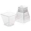 20-50pcs Disposable Dessert Cup Scoop Sets Plastic Dessert Ice Cream Cup DIY Dessert Home Festival Wedding Party Supplies 60ML