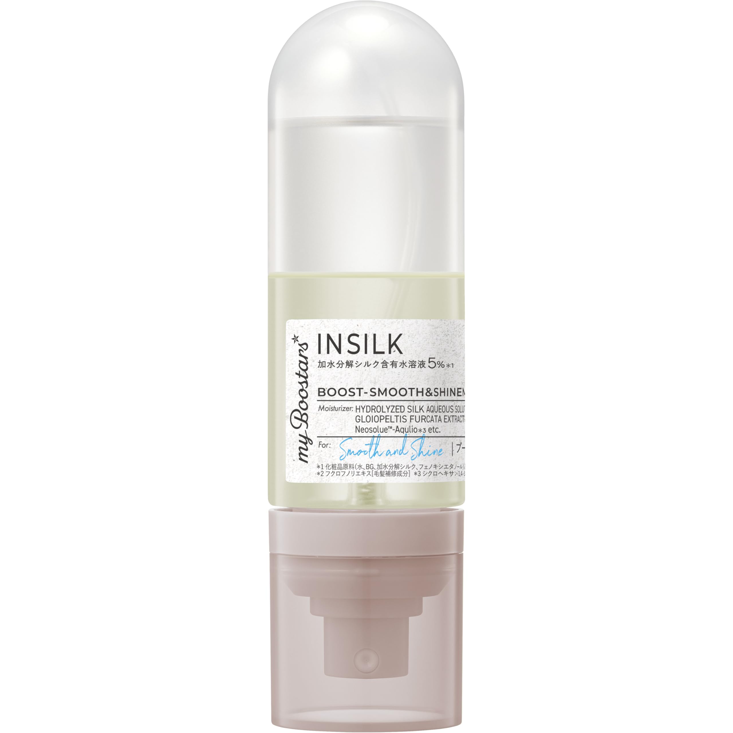 

MyBoosters Бустер для волос Мист для волос Вводный 90 мл myboostars [Insilk] Уход, Сыворотка, [Гладкость и Блеск]