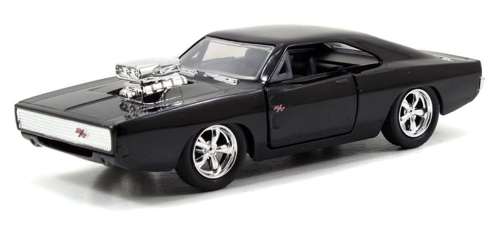 Kyosho Jada Toys Fast & Furious Series 1/32 F&F Dodge Charger R/T Black (Dominic) Finished Model JADA97042