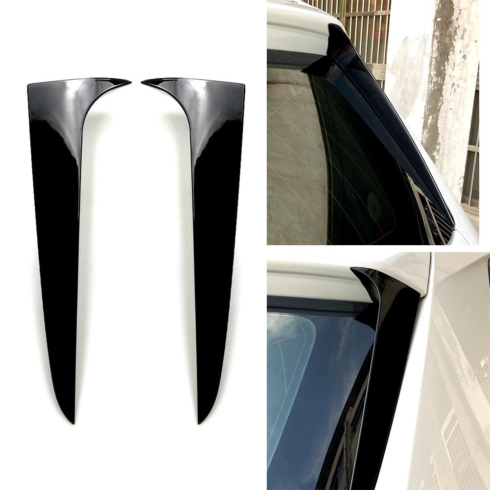 

Боковой спойлер, 2 шт., аксессуары из АБС-пластика, стеклянный спойлер